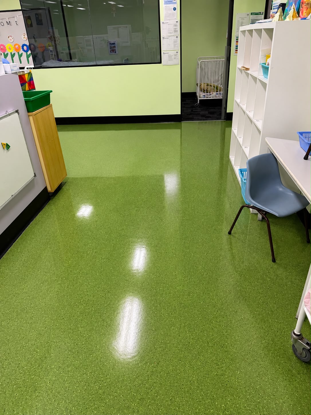Kitchen Floor & Drain Degreasing